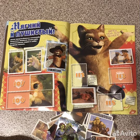 Альбом для наклеек Шрек