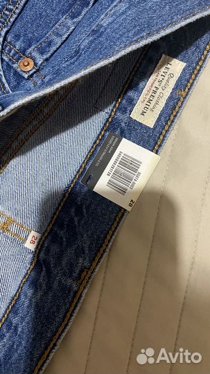 Новая джинсовая юбка Levis 28 размер бронь