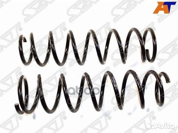 Комплект пружин 2шт задние mitsubishi