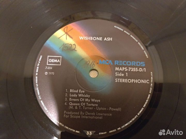 Пластинки Wishbone Ash