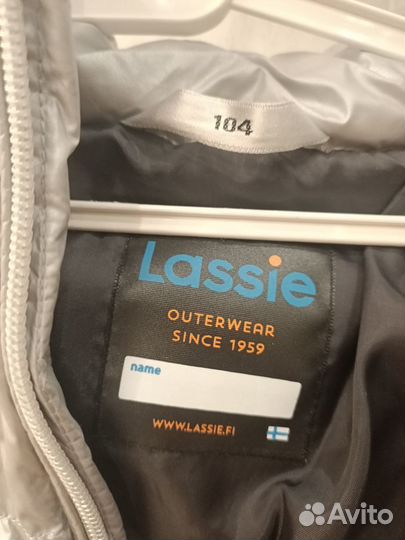 Куртка демисезонная для девочки 104 Lassie