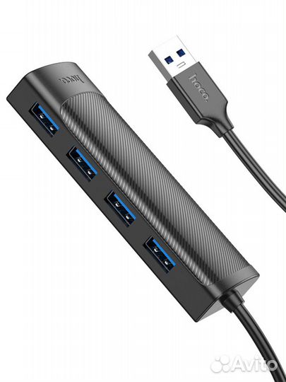 USB хаб разветвитель переходник HB41 USB 3.0 0,2 м