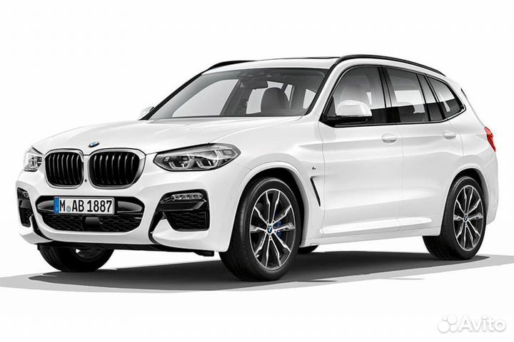 Ковры 3D LUX BMW X3 (G01) (2017) передние