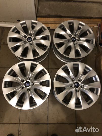 Оригинальные диски на новую Subaru R17 5*114.3