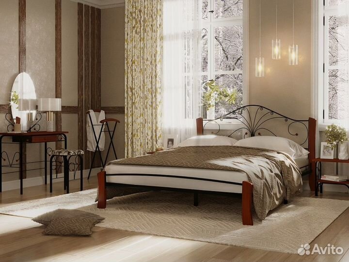 Кровать новая металлическая 160х200