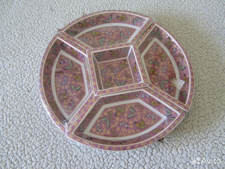 Менажница керамическая 5 предметов диаметр 38 см