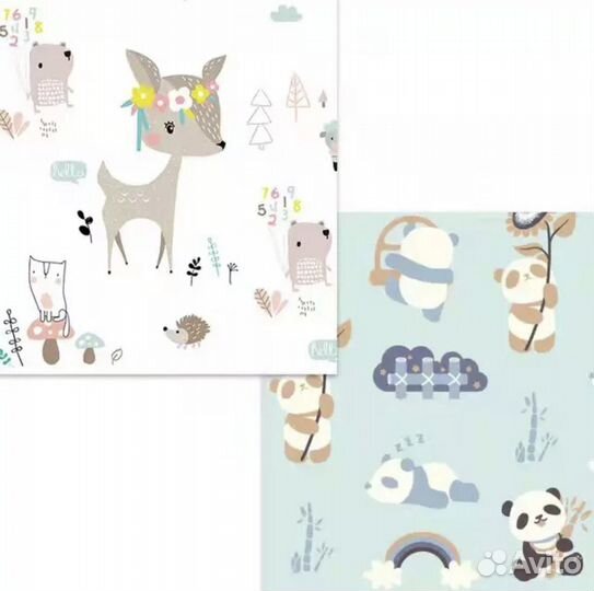 Складной коврик для ползания