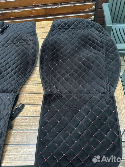 Автонакидки велюровые