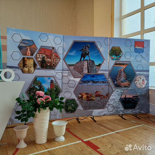 Баннеры, растяжки, фотозона, брендвол, прессвол