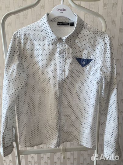 Рубашка на мальчика 140 146