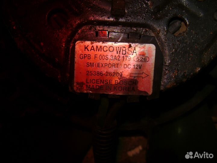 Электро вентилятор радиатора Hyundai Santa Fe SM