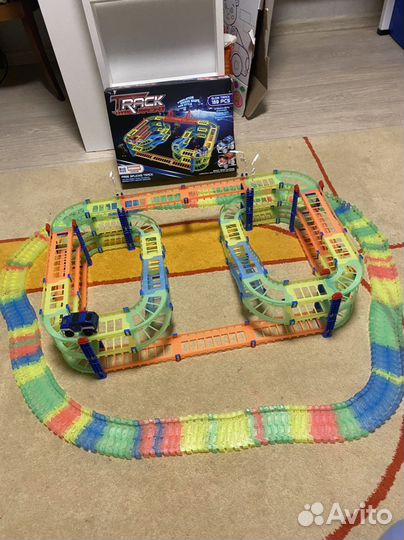 Игрушки гоночные треки (2шт) Track Racing