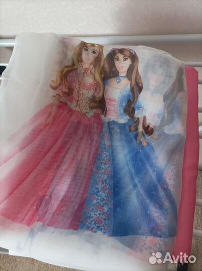 Штора и тюль в детскую