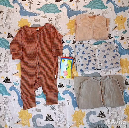 Слипы без ножек на лето (68 рр) на возраст 3-6 мес