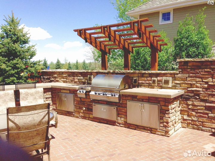 Барбекю, монгальная зона, гриль