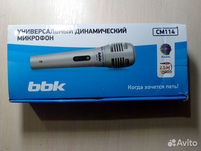 Продам микрофон bbk cm114