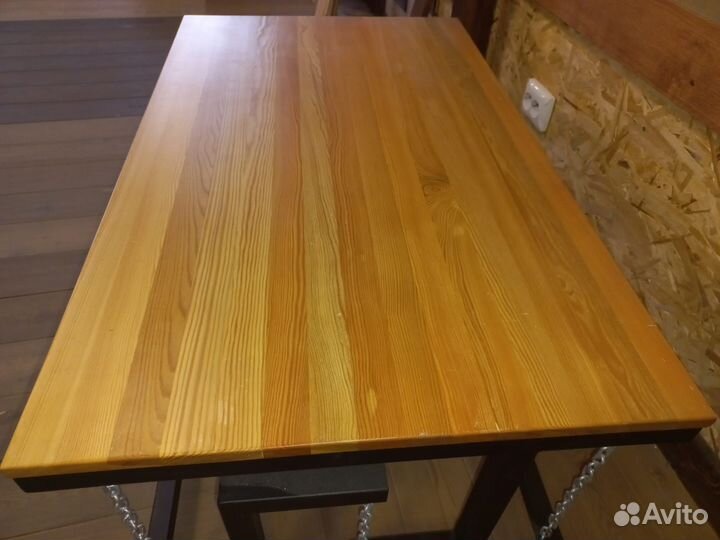 Столешница из лиственницы 18х600х1,5м цельнолам
