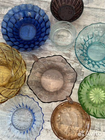 Цветное стекло СССР