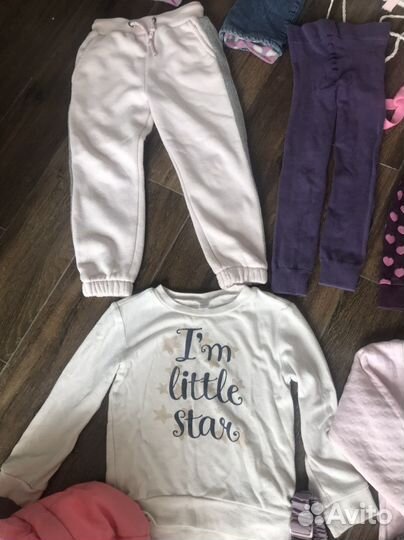 Вещи пакетом на девочку 104