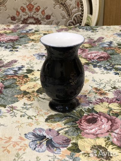 Вазочка салфетница, кобальт, лфз, фарфор,СССР