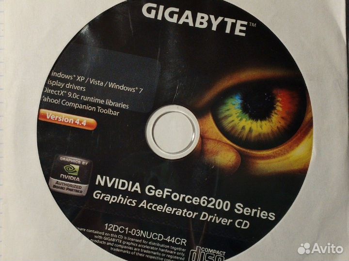 Видеокарта Gigabyte Nvidia GeForce 6200 Series