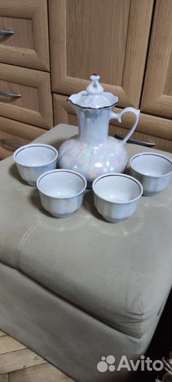 Винтажный фарфоровый сервиз СССР