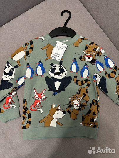 Свитшот утепленный H&M 98/104 размер