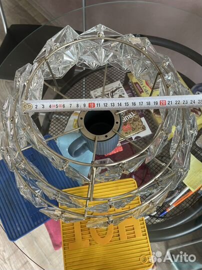 Люстра хрусталь СССР