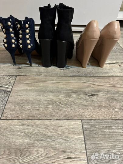 Ботильоны, туфли