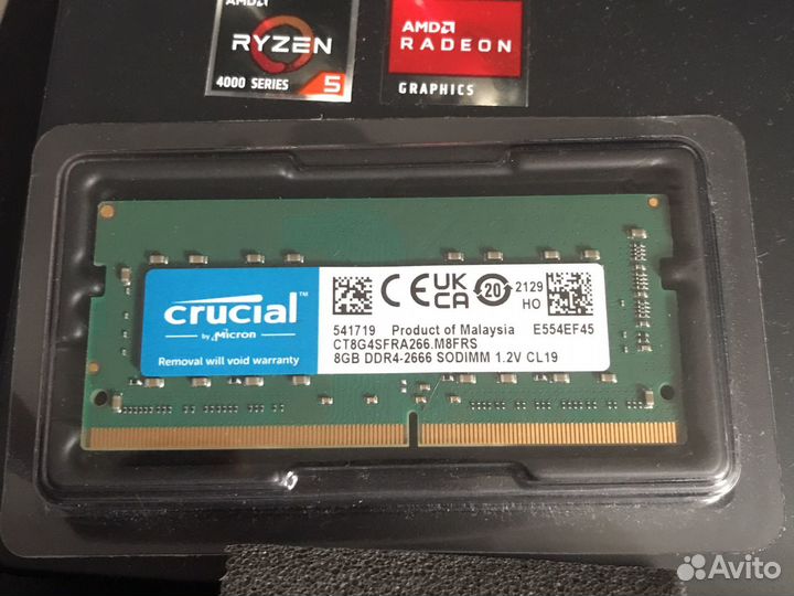 Оперативная память ddr4 8gb sodimm
