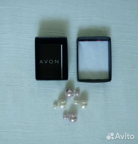 Серьги 2 пары avon