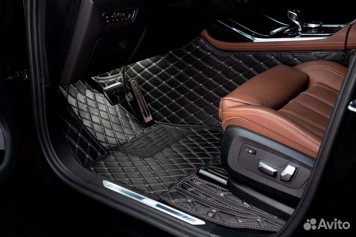 3D Коврики Mitsubishi Montero Sport из Экокожи