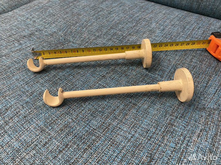 Карниз однорядный Уют ваниль/золото