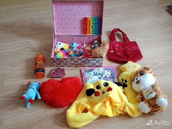 Игрушки пакетом для девочки