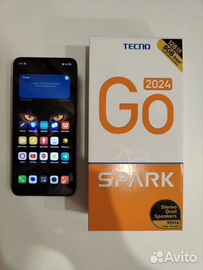 TECNO Spark Go 2024, 4/128 ГБ