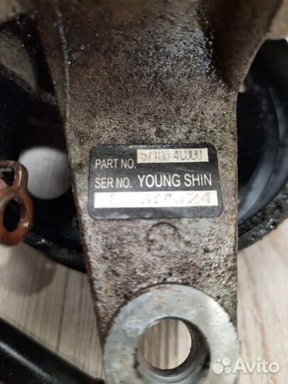 Насос гур гидроусилителя руля Hyundai solaris