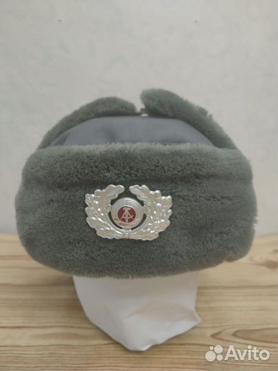 Шапка Ушанка Армии Восточной Германии/ГДР/56
