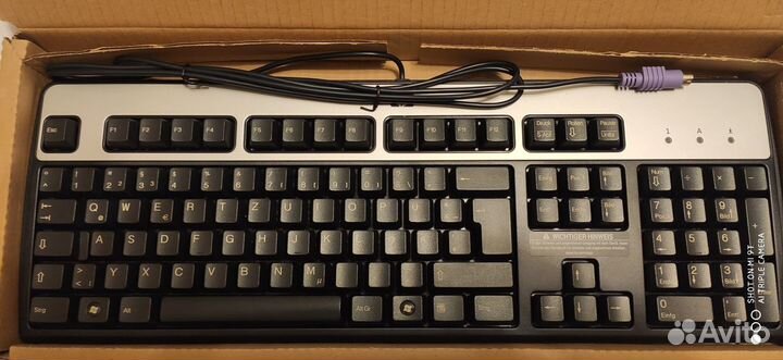 Клавиатура HP PS/2 новая, немецкий шрифт
