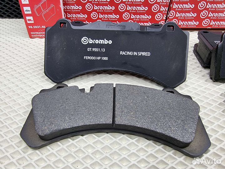 Тормозные колодки для суппортов Brembo GT6/Gt4