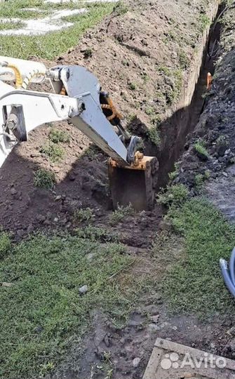 Прокол под дорогой.Монтаж водопровода,конализации