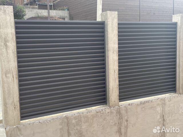 Забор жалюзи