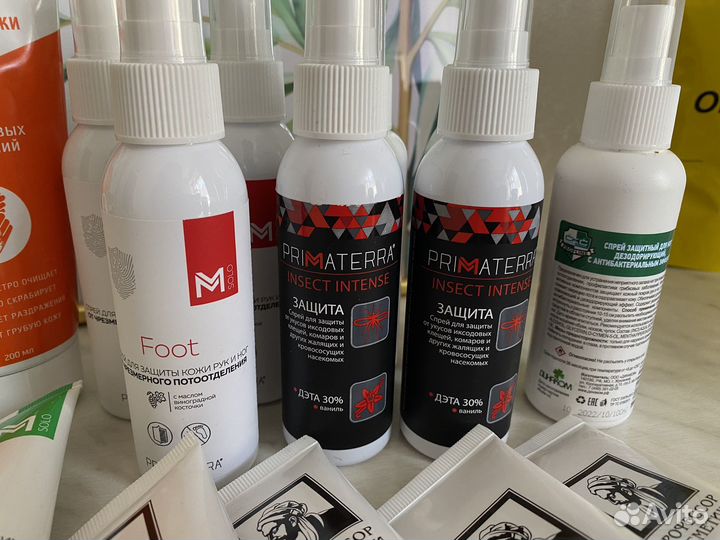 Крема, пасты, спреи, мыло