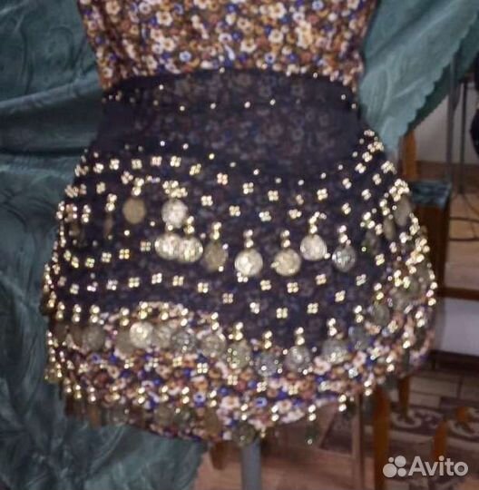 Пояс с манистами для восточных танцев