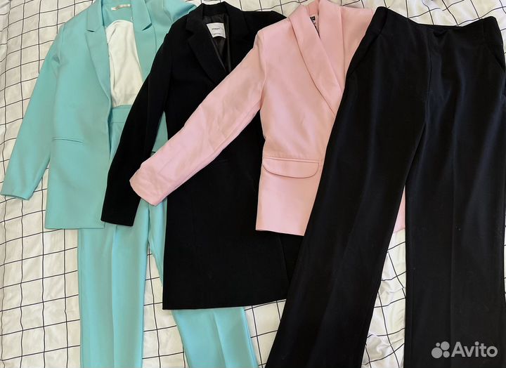 Женские вещи пакетом костюмы брюки