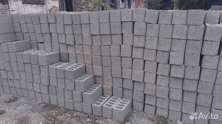 Блоки отсевные шлакоблоки