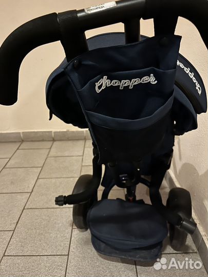 Детский велосипед с родительской ручкой