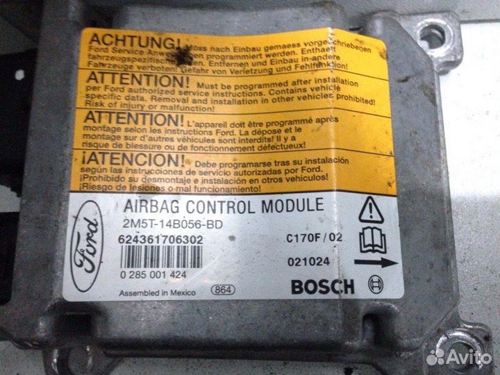 Блок управления AIR BAG Ford Focus 1 1998-2004