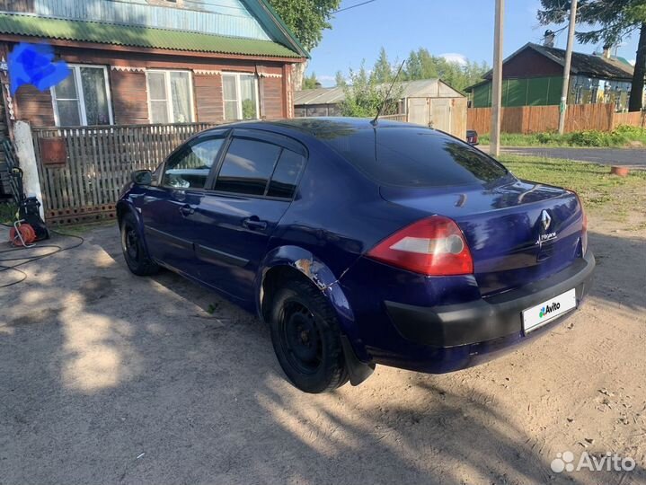 Renault Megane 1.4 МТ, 2004, 270 000 км