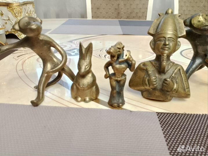 500р любая,бронзовые статуэтки