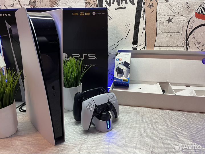 Sony PlayStation 5 digital + 700игр